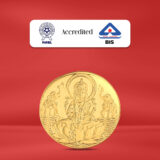 Laxmi 100mg 24k(999) Gold Coin 8