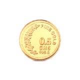 0.5gms Nibr995 24k Gold Coin