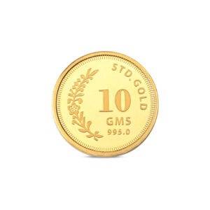 10gms NIBR995 24k Gold Coin