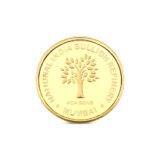 20gms NIBR995 24k Gold Coin backside