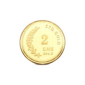 2gms Nibr995 24k Gold Coin