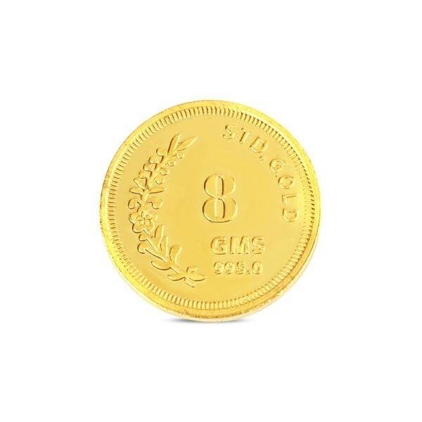 8gms NIBR995 24k Gold Coin