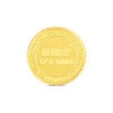 0.5gms Nibr999 24k Gold Coin backside