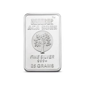 25gms NIBR999 24k Silver Bar