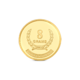 8gms Nibr999 24k Gold Coin