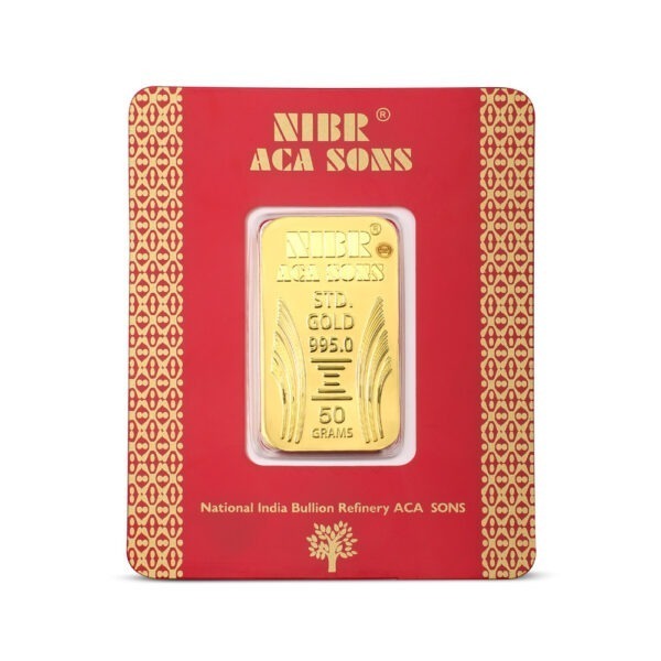 50gms Nibr995 24k Gold Bar3