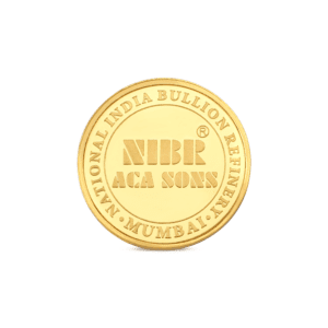 25gms Nibr999 24k Gold Coin backside