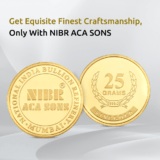 25gms Nibr999 24k Gold Coin 5