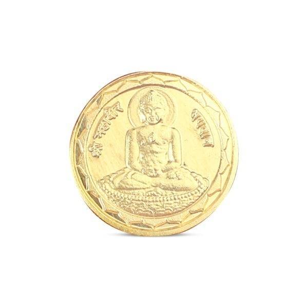 Lord Mahavir 24k(999) Gold Coin